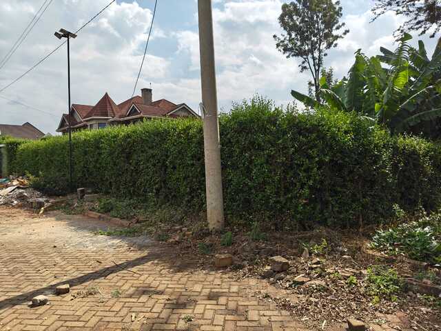 Quarter Acre Land for Sale in Runda Mhasibu 